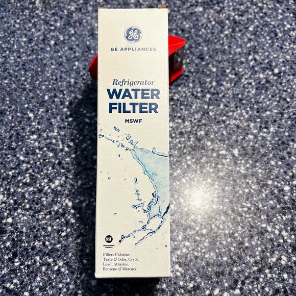 GE Appliances Genuine OEM Refrigerator Water Filter MSWF New In Box Sealed - Picture 1 of 8